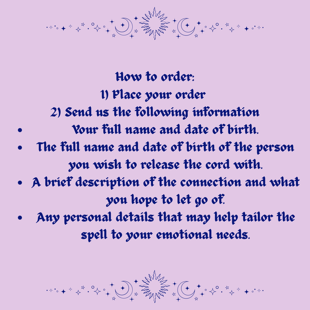 Cord Cutting Spell