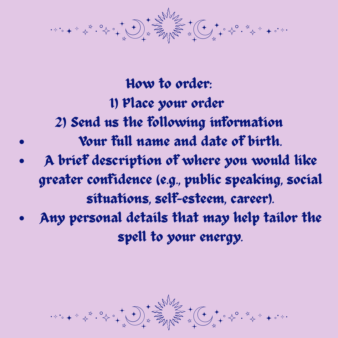 Confidence Spell