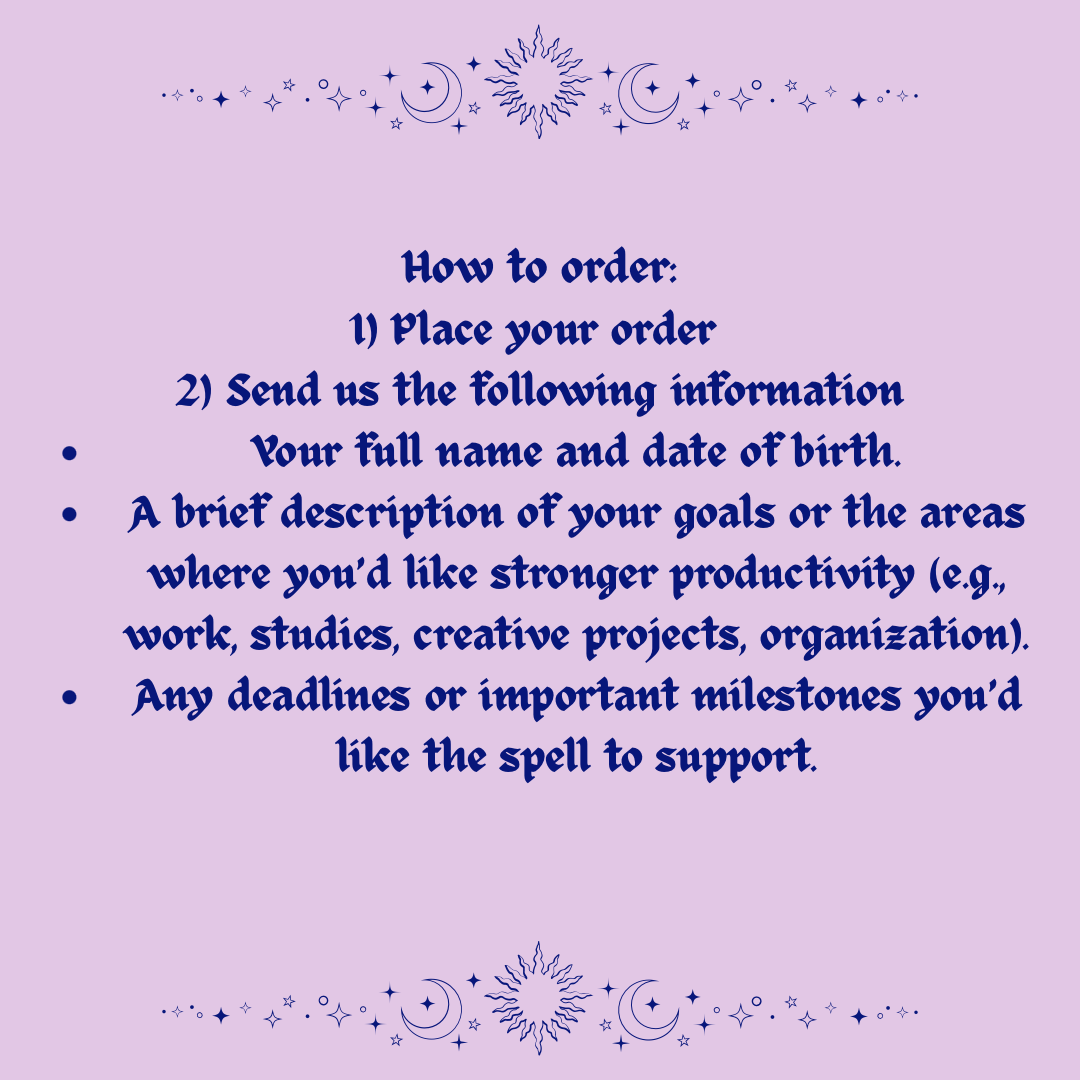 Productivity Spell