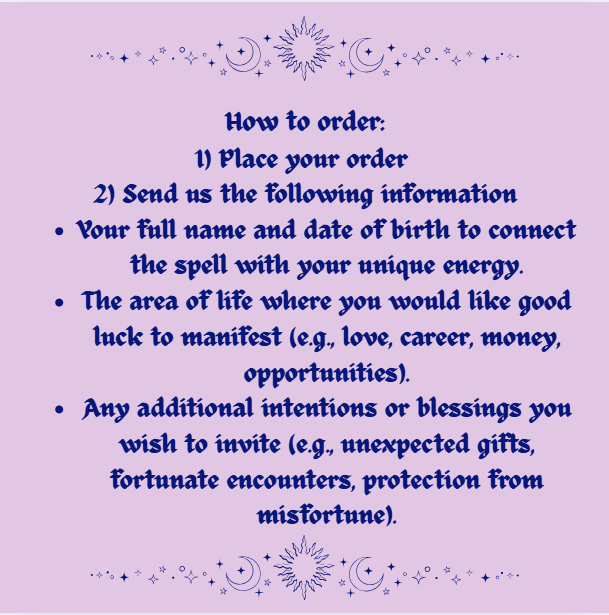 Good Luck Spell