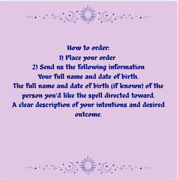 Obsession Spell
