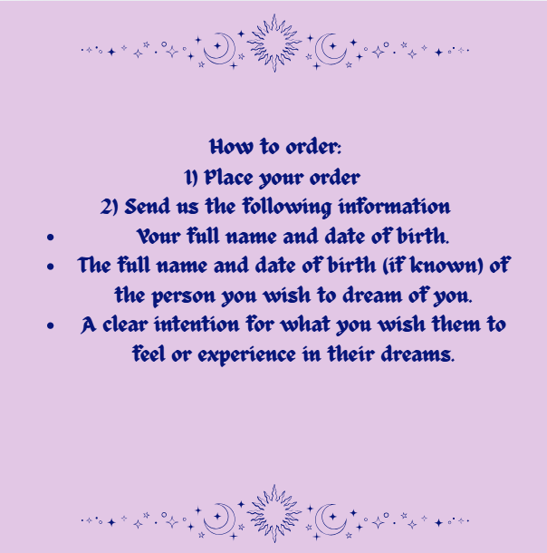 Dream Of Me Spell