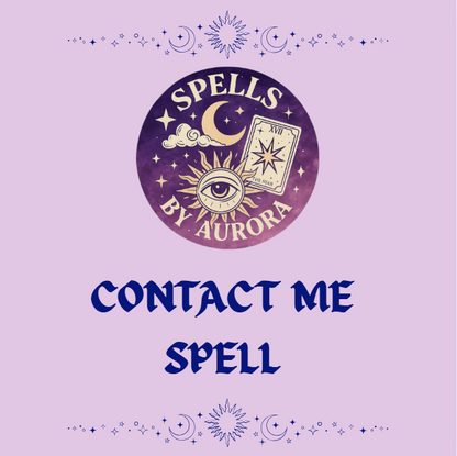 Contact Me Spell